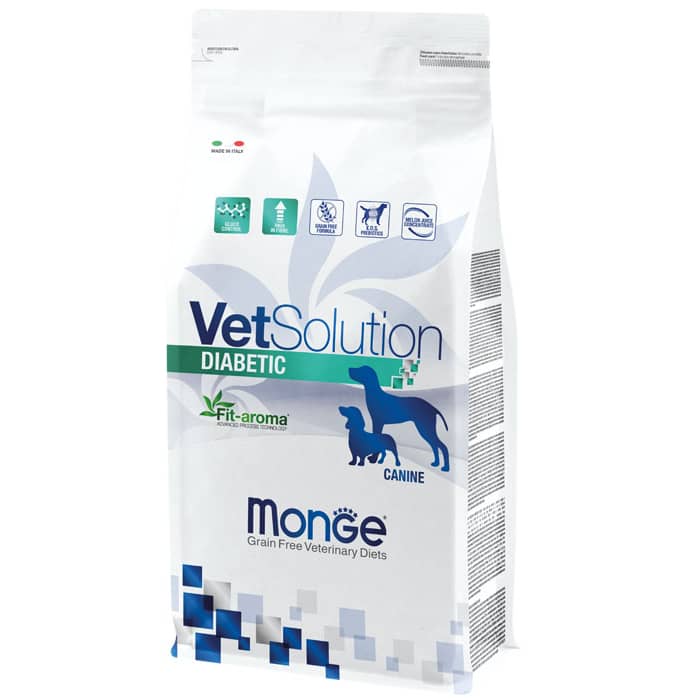Monge VetSolution Canine Diabetic veterinārā suņu barība diabētam 2 kg